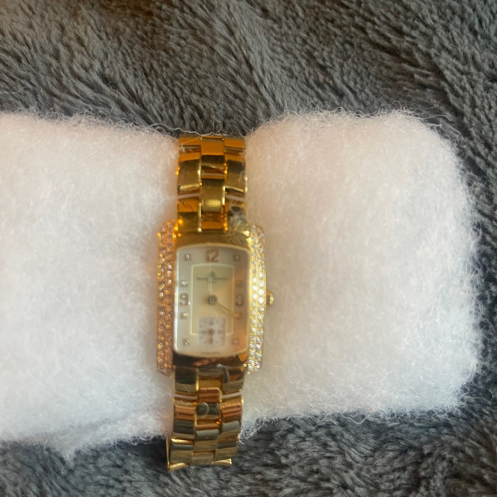 Baume and Mercier Diamond and Gold Watch
